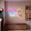 Game Room Neon Sign Custom, Controller LED Light, Gaming Setup Wall Decor