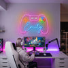 Gamer Neon Sign Custom, Name Controller LED Light, Game Room Wall Decor