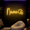 Gaming Neon Sign Custom, Name Helmet LED Light, Boys Room Wall Decor