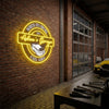 Garage Neon Sign Custom, Name Car Badge LED Light, Man Cave Auto Shop Decor