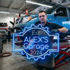 Garage Neon Sign Custom, Name Gear Badge LED Light, Man Cave Auto Shop Decor