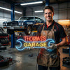 Garage Neon Sign Personalized, Custom Name Wrench LED Light, Man Cave Dad Gift