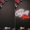Graduation Neon Sign Custom, Name Grad Cap LED Light, Graduation Party Decor
