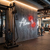 Gym Neon Sign Custom, Name Dumbbell LED Light, Fitness Room Decor