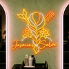 Hair Salon Neon Sign Custom, Name LED Light, Nail Beauty Salon Wall Decor