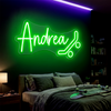 Hockey Neon Sign Custom, Name Sticks LED Light, Boys Room Wall Decor
