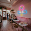 Ice Cream Neon Sign Custom, Mood Dessert LED Light, Cafe Wall Decor