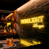 Lounge Neon Sign Custom, Bamboo Bar LED Light, Restaurant Wall Decor