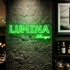 Lounge Neon Sign Custom, Bamboo Bar LED Light, Restaurant Wall Decor