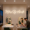 Makeup Neon Sign Custom, Name LED Light, Makeup Artist Studio Vanity Decor