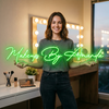 Makeup Neon Sign Custom, Name LED Light, Makeup Artist Studio Vanity Decor