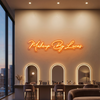 Makeup Neon Sign Custom, Name LED Light, Makeup Artist Studio Vanity Decor