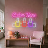 Margarita Neon Sign Custom, Bottle Bar LED Light, Home Bar Wall Decor