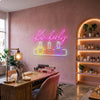 Margarita Neon Sign Custom, Bottle Bar LED Light, Home Bar Wall Decor