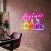 Margarita Neon Sign Custom, Bottle Bar LED Light, Home Bar Wall Decor
