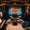 Music Neon Sign Custom, Name Music Note LED Light, Music Room Studio Decor