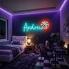 Name Neon Sign Custom, LED Light, Bedroom Kids Room Wall Decor Personalized Gift