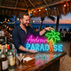 Paradise Neon Sign Custom, Name Palm Tree LED Light, Tropical Tiki Bar Decor
