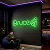 Pencil Neon Sign Custom, Name School LED Light, Kids Room Wall Decor