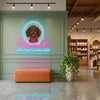 Pet Shop Neon Sign Custom, Name LED Light, Dog Grooming Storefront Wall Decor