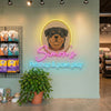 Pet Shop Neon Sign Custom, Name LED Light, Dog Grooming Storefront Wall Decor