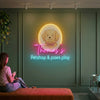 Pet Shop Neon Sign Custom, Name LED Light, Dog Grooming Storefront Wall Decor