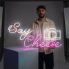 Photography Neon Sign Custom, Camera LED Light, Photo Studio Wall Decor