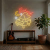 Piano Neon Sign Custom, Name LED Light, Piano Bar Music Room Studio Wall Decor