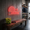 Pickleball Neon Sign Custom, Name Paddle LED Light, Sports Room Decor