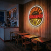Pizzeria Neon Sign Custom, Name Pizza LED Light, Pizza Shop Kitchen Wall Decor