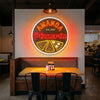 Pizzeria Neon Sign Custom, Name Pizza LED Light, Pizza Shop Kitchen Wall Decor