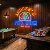 Pool Room Neon Sign Custom, Billiard LED Light, Game Room Man Cave Wall Decor