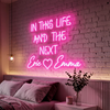 Quote Neon Sign Custom, Couple Names Heart LED Light, Bedroom Wall Decor