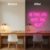 Quote Neon Sign Custom, Couple Names Heart LED Light, Bedroom Wall Decor