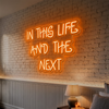 Quote Neon Sign Custom, Couple Names Heart LED Light, Bedroom Wall Decor