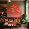 Restaurant Neon Sign Custom, Name LED Light, Cafe Diner Storefront Wall Decor