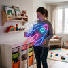 Rocket Neon Sign Custom, Name Space LED Light, Kids Room Wall Decor