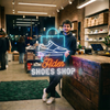 Shoe Shop Neon Sign Custom, Name Sneaker LED Light, Sneaker Store Wall Decor
