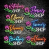 Shop Neon Sign Custom, Business Name LED Light, Boutique Storefront Wall Decor