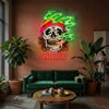 Skull Neon Sign Custom, Name LED Light, Man Cave Game Room Wall Decor Gift