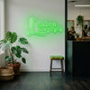 Spa Neon Sign Custom, Name LED Light, Day Spa Salon Storefront Wall Decor