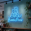 Spa Neon Sign Custom, Woman Line Art LED Light, Beauty Salon Decor