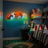 Sports Neon Sign Personalized, Name Ball LED Light, Boys Game Room Wall Decor