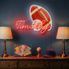 Sports Neon Sign Personalized, Name Ball LED Light, Boys Room Wall Decor