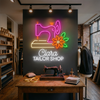 Tailor Shop Neon Sign Custom, Name Sewing LED Light, Sewing Room Storefront Decor