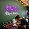 Tattoo Neon Sign Custom, Name LED Light, Tattoo Shop Studio Wall Decor