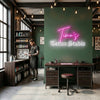 Tattoo Neon Sign Custom, Name LED Light, Tattoo Shop Studio Wall Decor