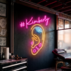 Tattoo Neon Sign Custom, Name Palette LED Light, Tattoo Studio Wall Decor