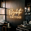Tattoo Neon Sign Custom, Name Tattoo Studio LED Light, Shop Wall Decor