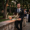 Wedding Neon Sign Custom, Last Name LED Light, Reception Backdrop Decor Gift